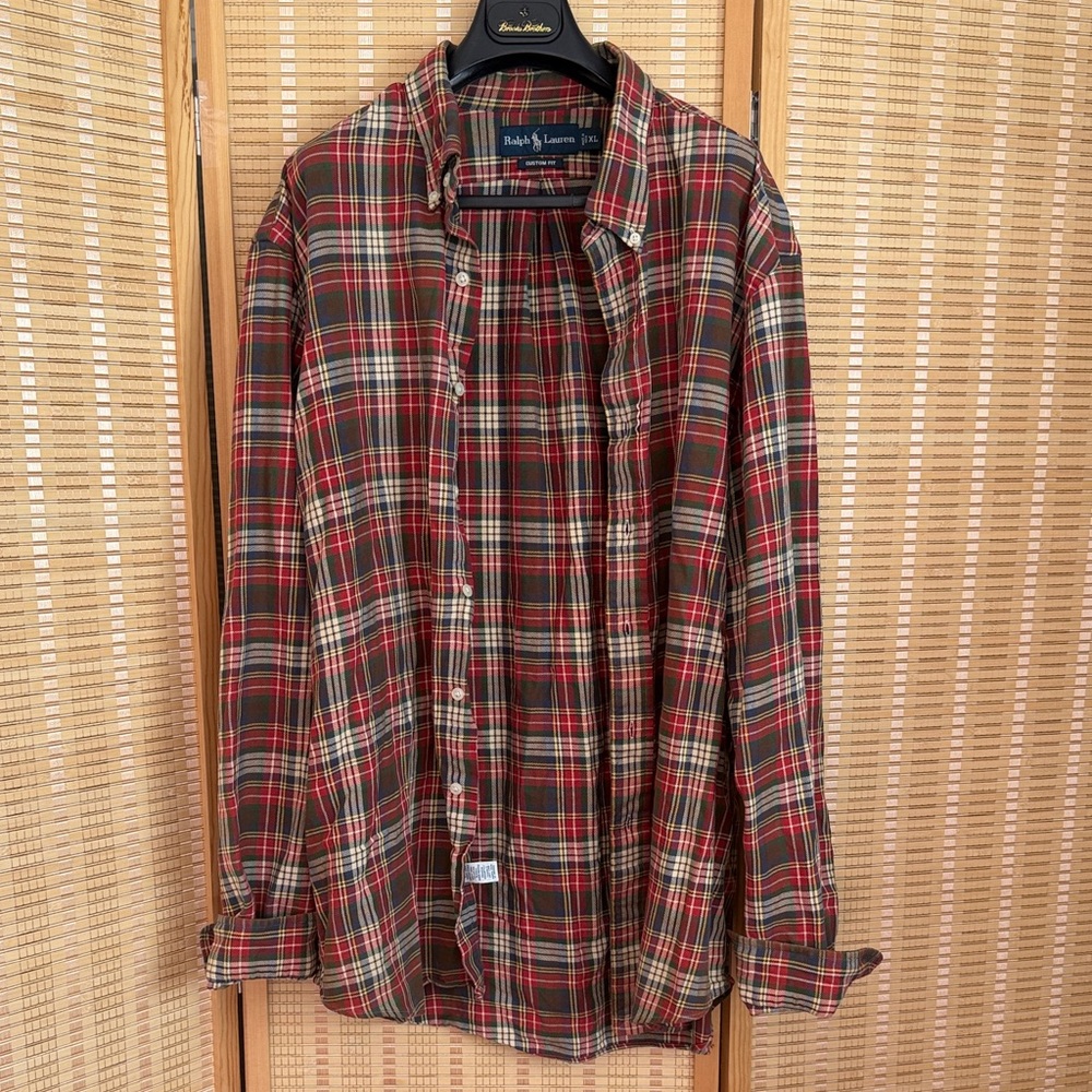 Ralph Lauren Blue Label Men's Multicolor Plaid Shirt